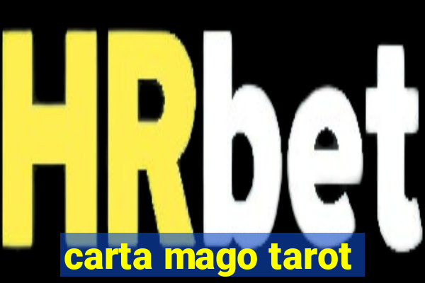 carta mago tarot